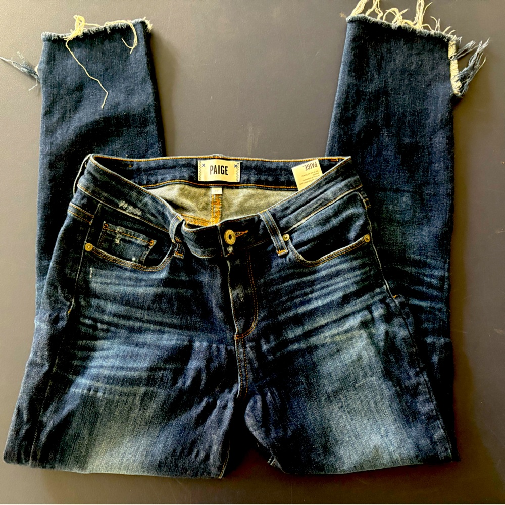 Paige Verdugo Crop Anise